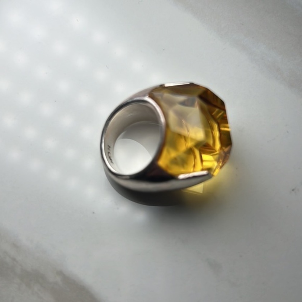 Kenneth Cole Reaction Yellow Ring - Picture 5 of 8